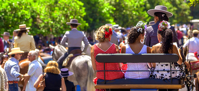 Feria de Málaga en agosto 2017