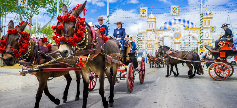 Das Volksfest von Sevilla im April