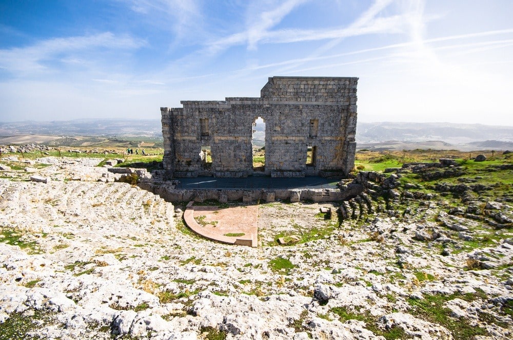 Acinipo ruins in Ronda