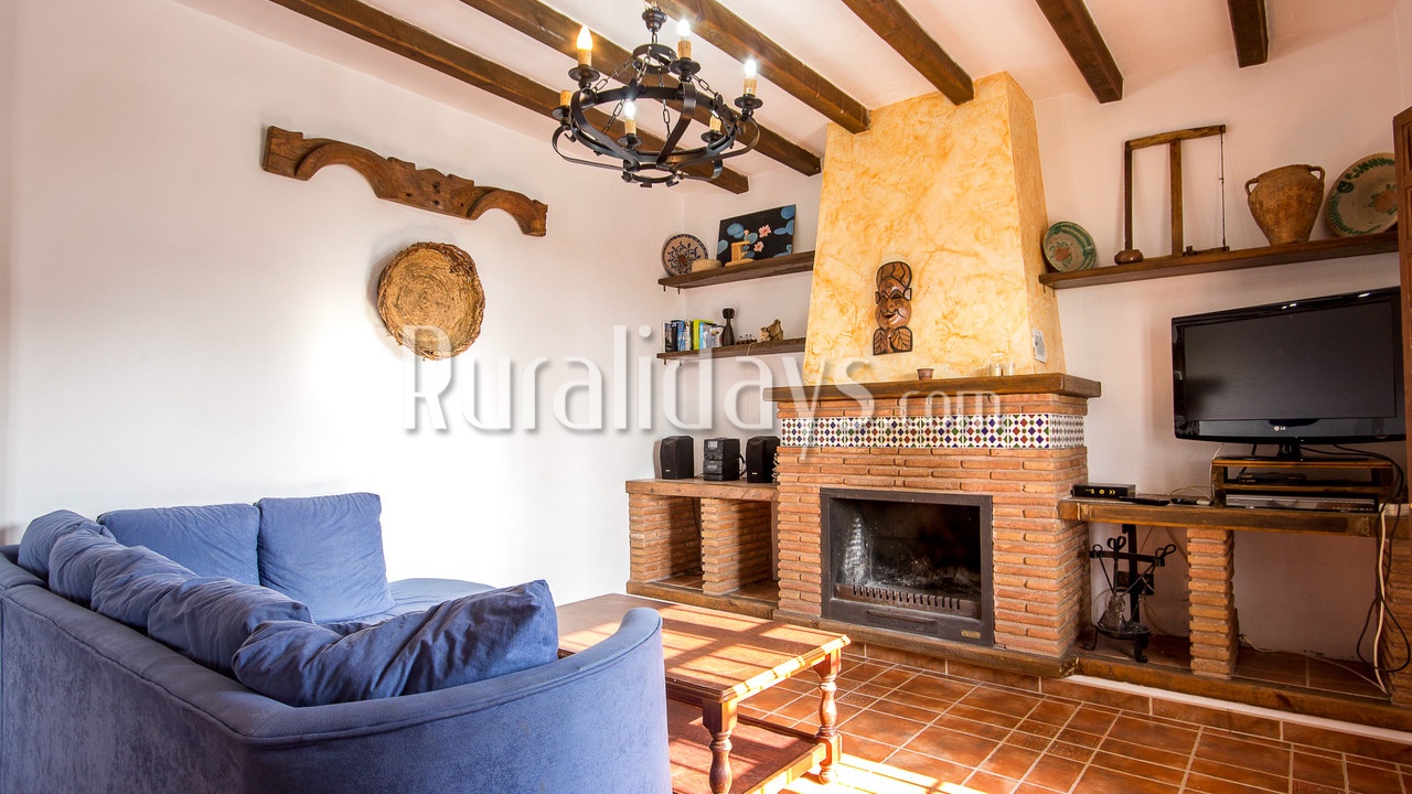 Villa with fireplace in Almachar (Malaga)