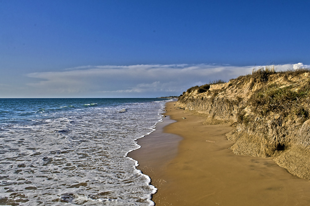 Costa Ballena beach in Rota, Almeria