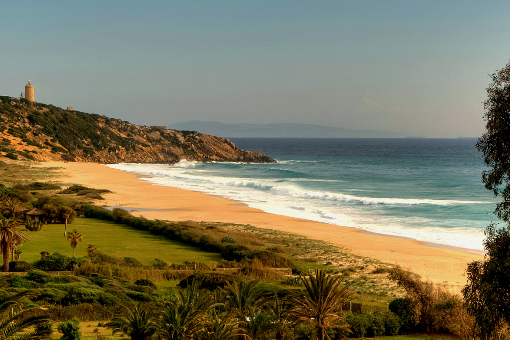 Los Alemanes beach in Zahara de los Atunes, Cadiz