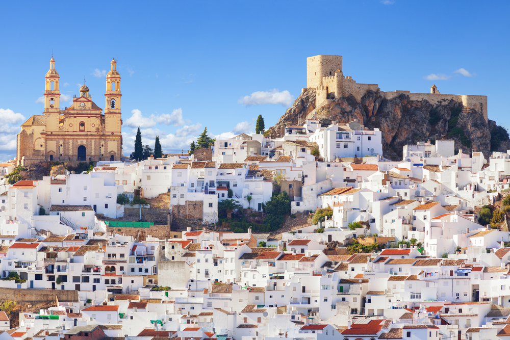 Pueblo blanco de Olvera, Cádiz