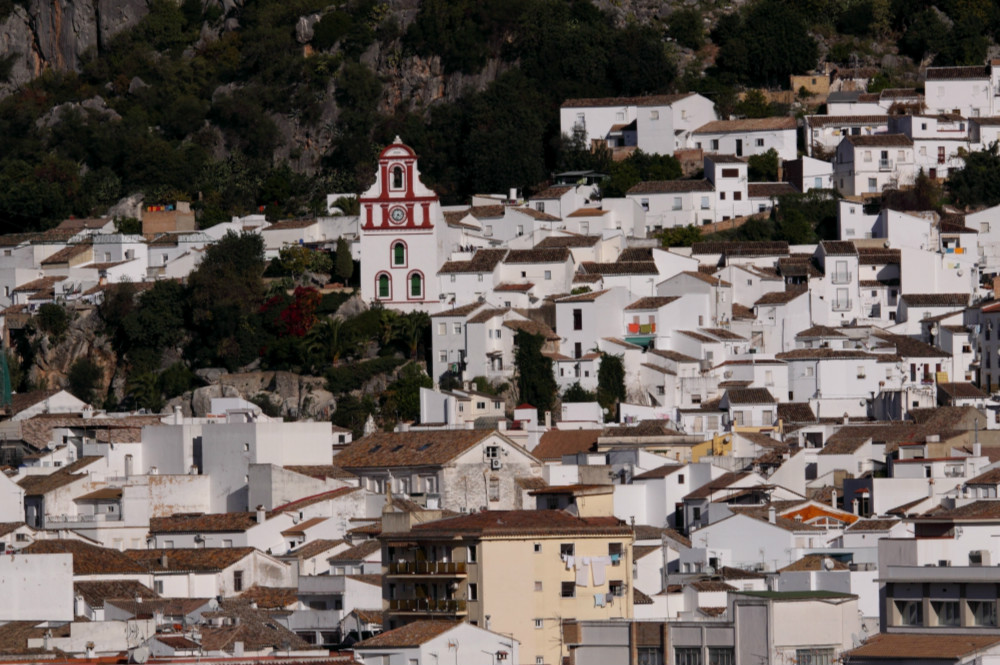 Pueblo blanco de Ubrique, en provincia de Cádiz