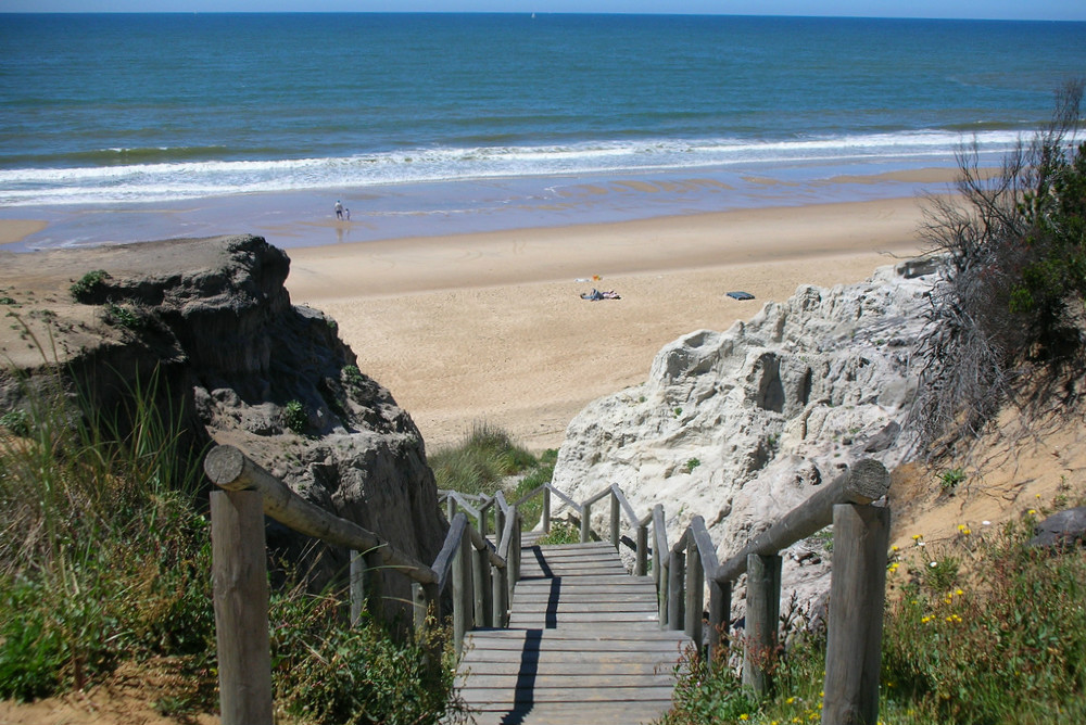 Cuesta Maneli beach, in Huelva