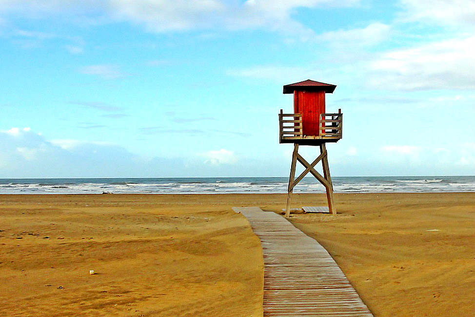 Playa de Punta Umbría, en Huelva