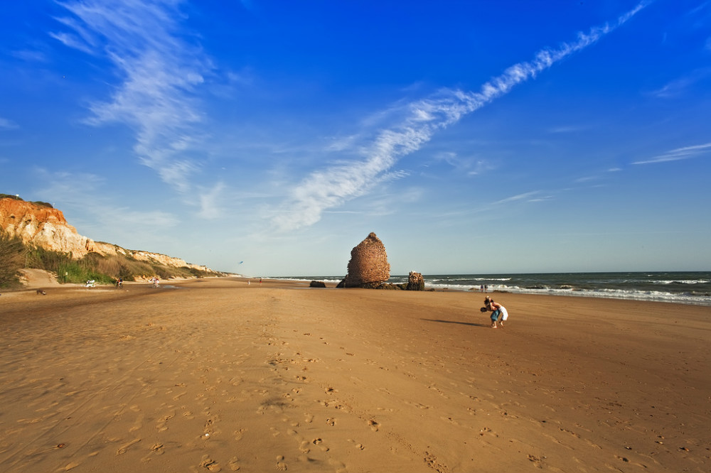 Torre del Loro beach in Huelva