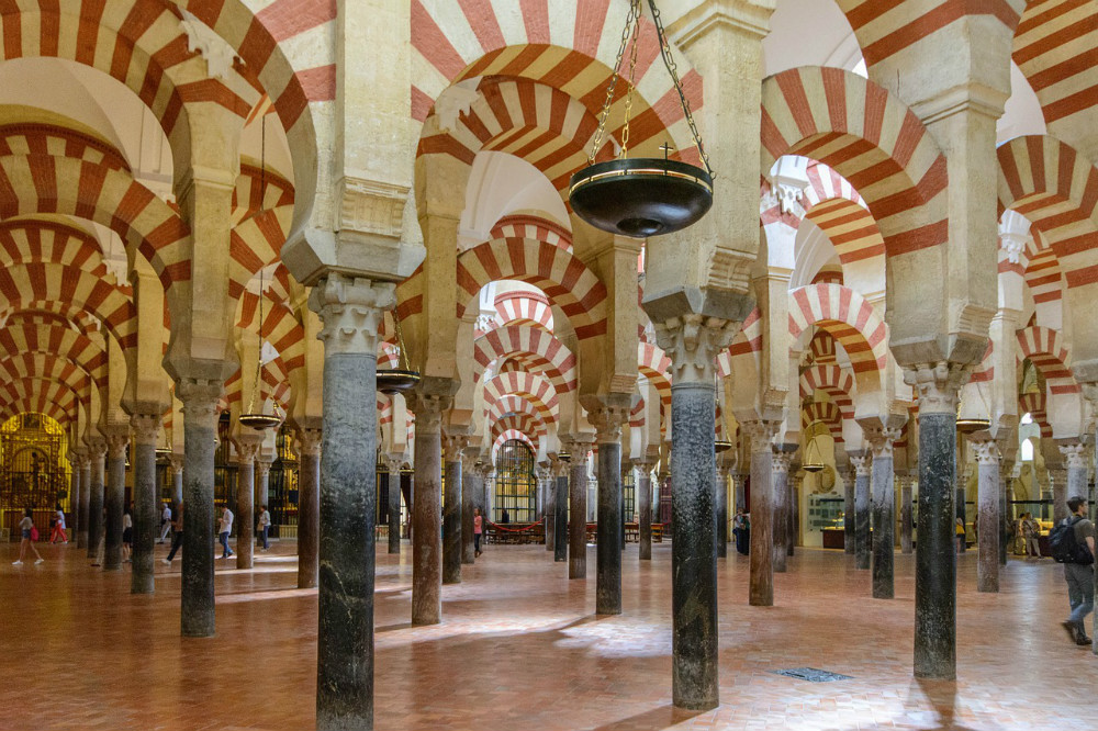 Interior of the Mosque of Cordoba