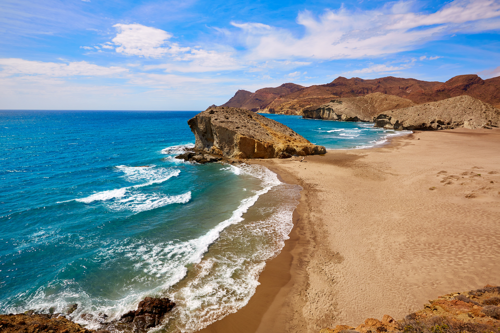 El Monsul beach in San José, Almería