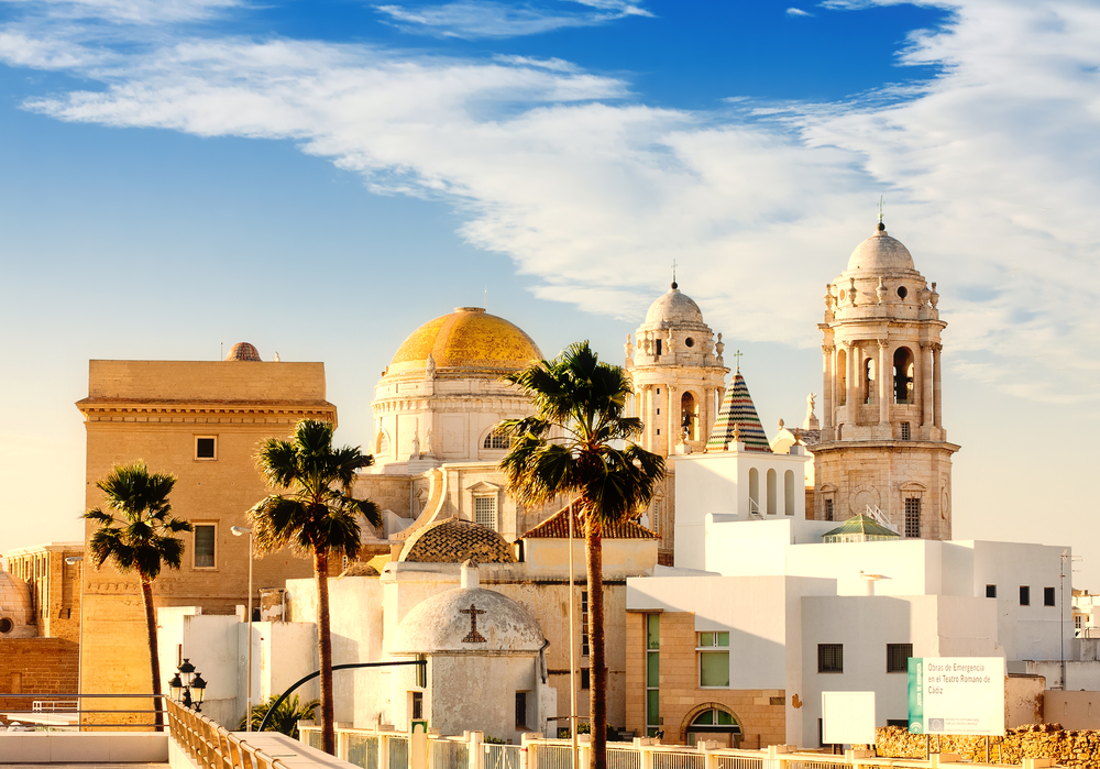 What to see in Cadiz in one day. Cathedral of Cadiz and Western Tower