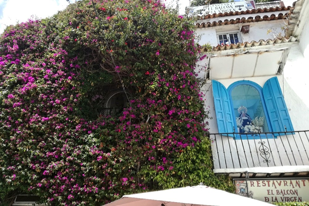 Restaurante El Balcón de la Virgen en el Casco Histórico de Marbella