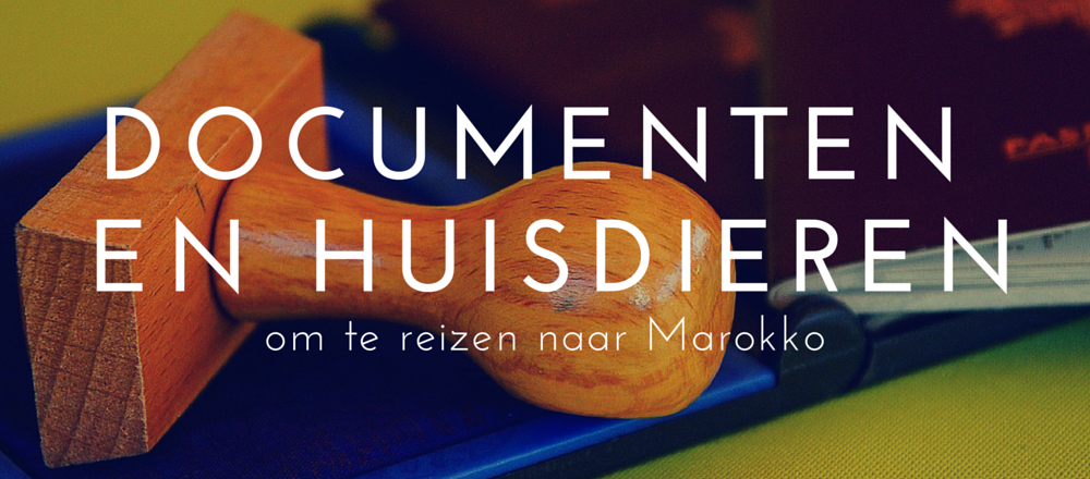 documenten en huisdieren