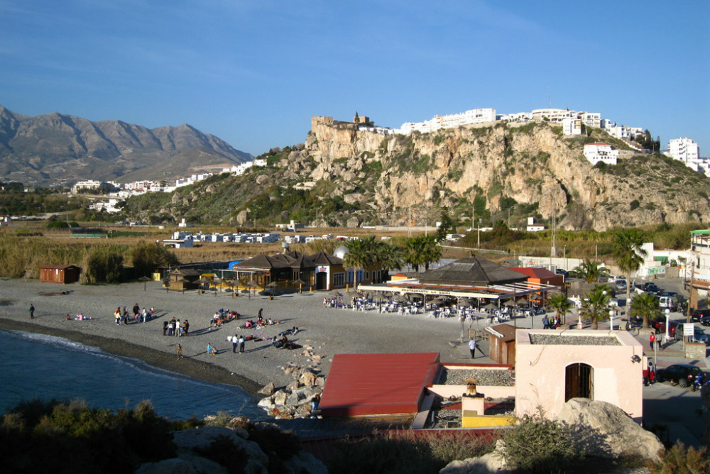 La Guardia beach in Granada