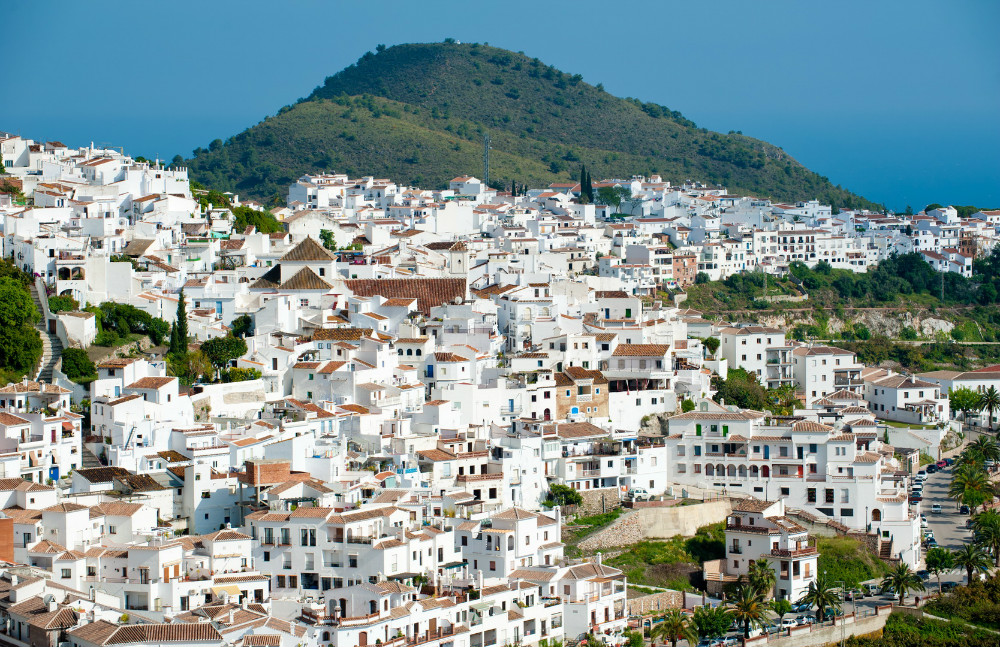 El Fuerte hill behind Frigiliana