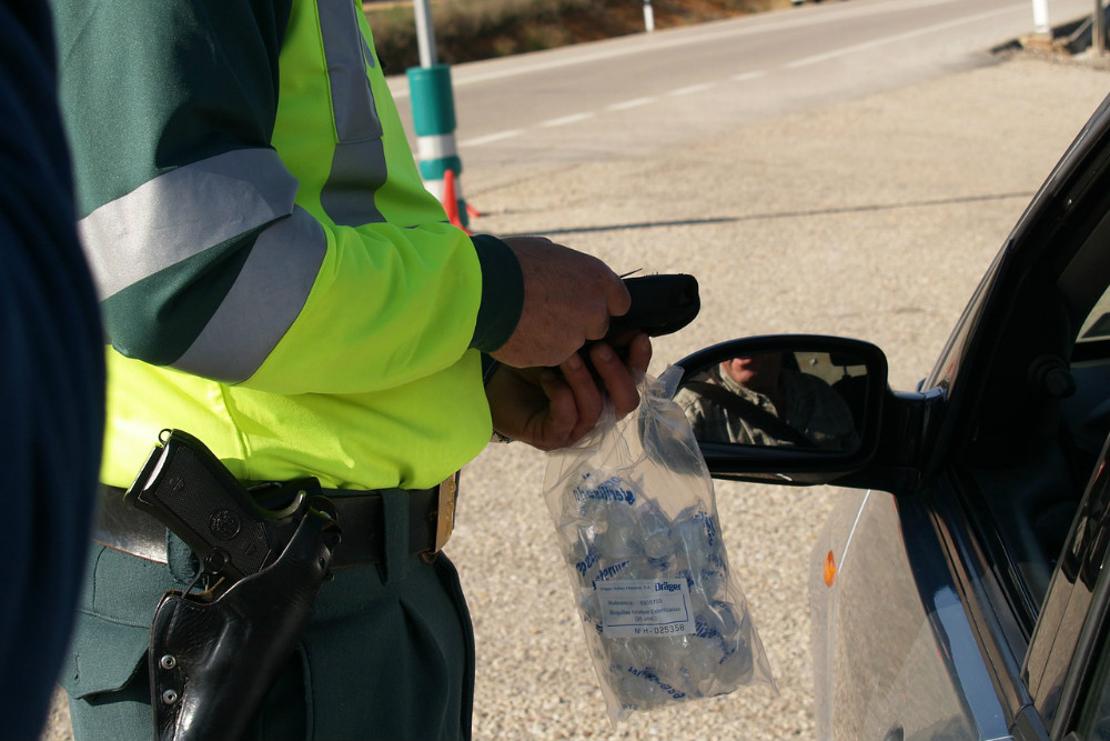 Guardia civil en Andalousie