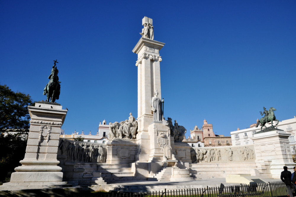 Cadiz in one day: Monumento a la Constitución