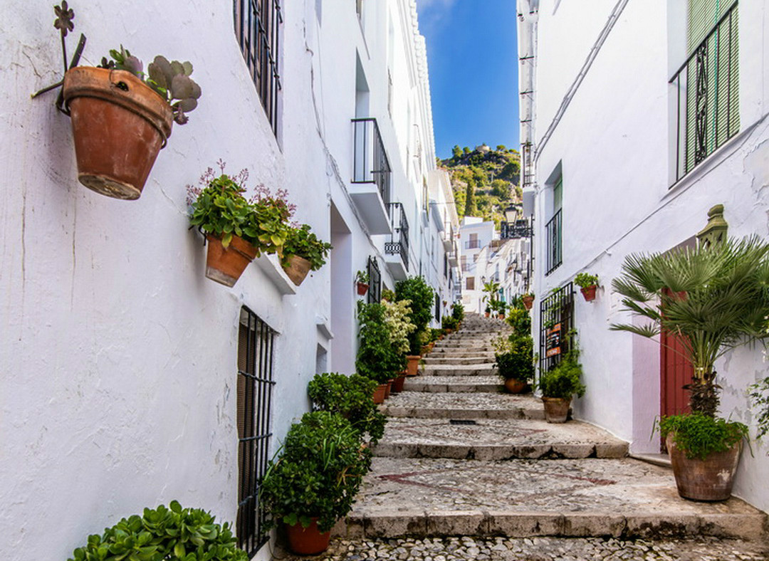 Picturesque towns in Andalusia (Frigiliana)