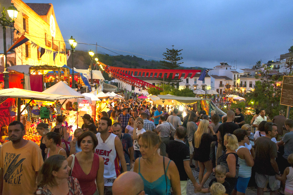 De markt van 3 culturen