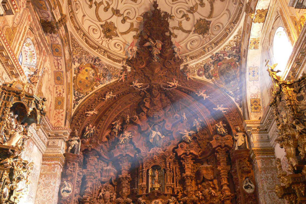 Église del Carmen à Antequera itinéraire culturel d'Antequera