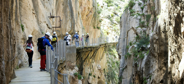 El Caminito del Rey en El Chorro, Málaga
