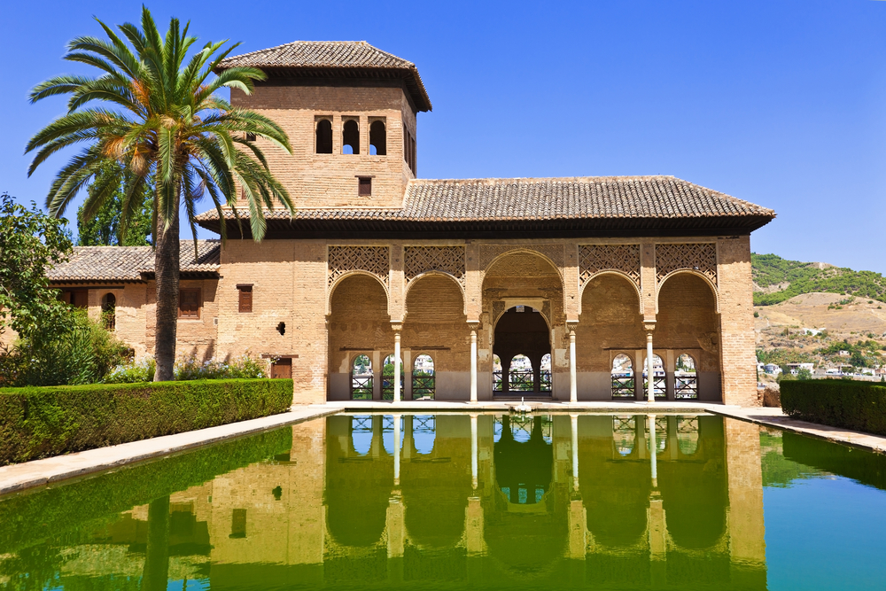 Edificio El Partal en la Alhambra