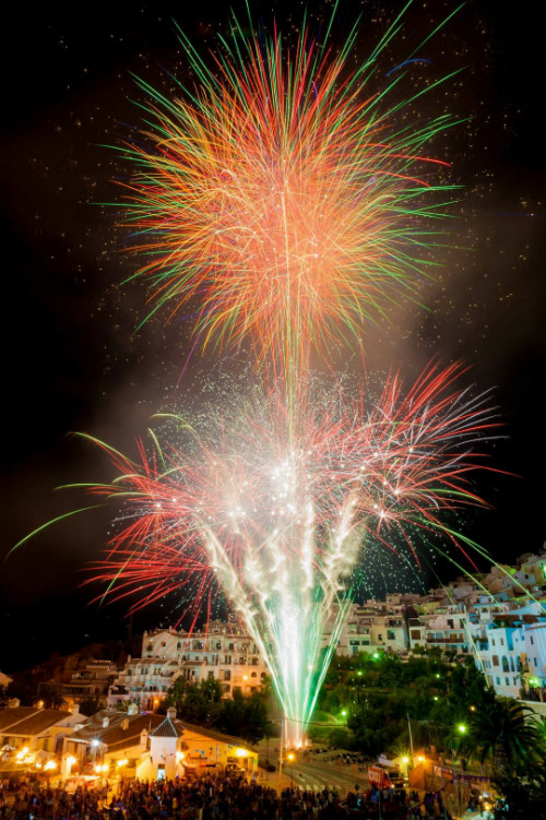 Het festival 3 culturas in Frigiliana