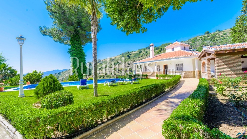 Villa met ongelooflijke uitzichten (Alozaina, Malaga)