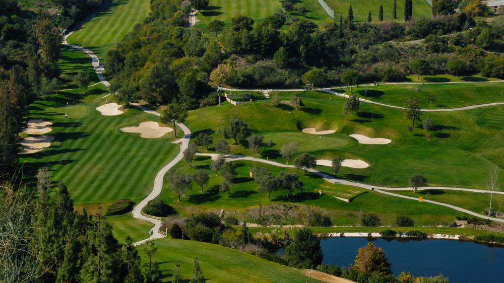 Golfbanen in Marbella