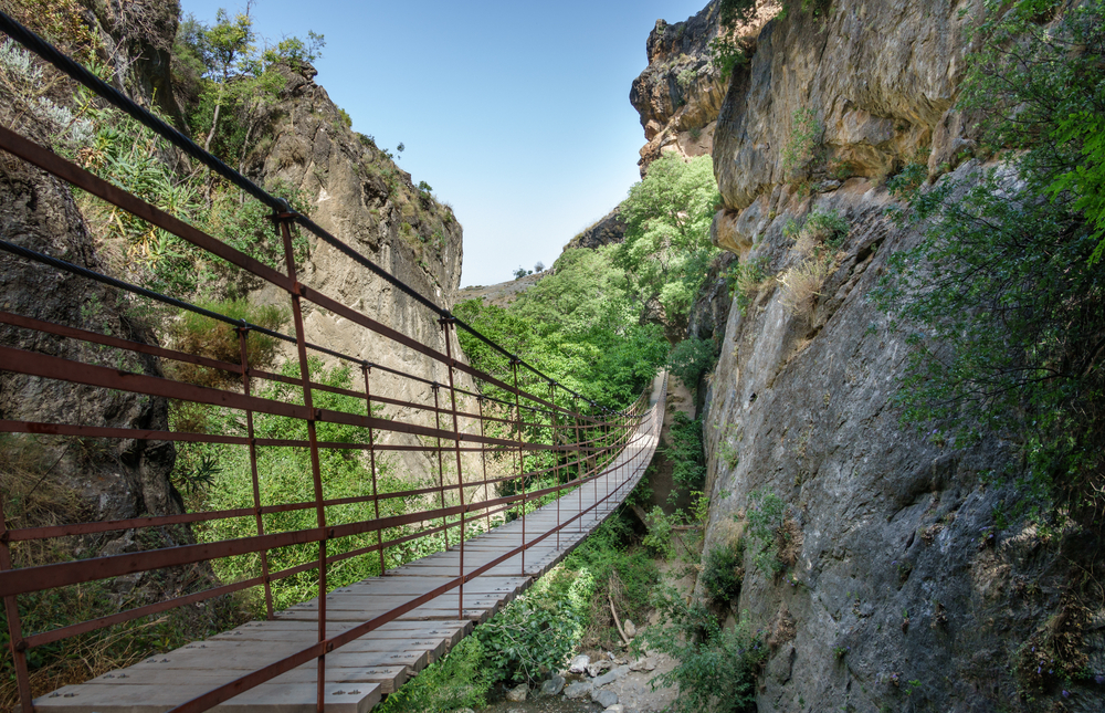 Los Cahorros in the Sierra Nevada National Park