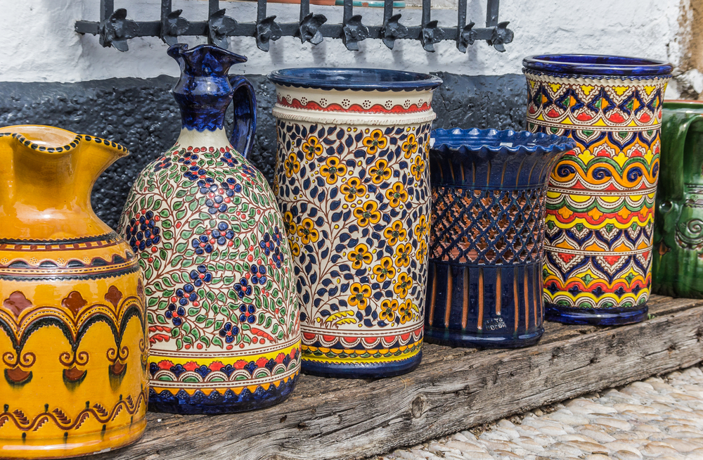 Pottery in Ubeda. Jaen, Spain