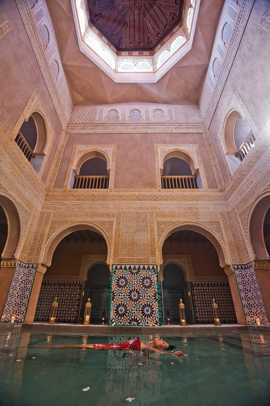 Dome of the Hammam Al-Ándalus Malaga