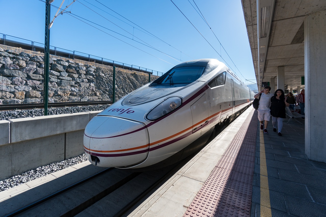 High-speed train by Renfe, Spain