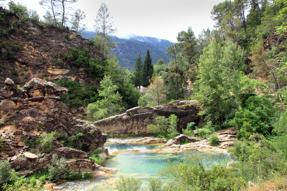 Sierra de Cazorla y Segura natuurpark in Jaen