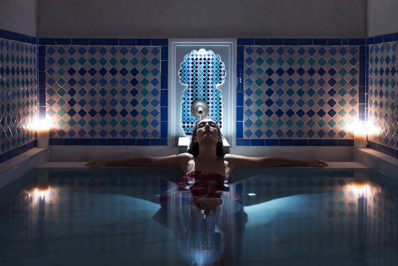 Frigidarium van Hammam Malaga