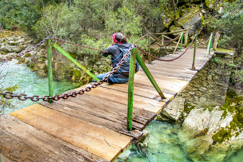 Temperaturen in natuurpark van de Sierras de Cazorla