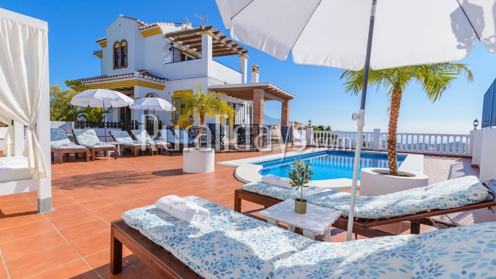 Modern holiday home with private pool in Torrox - MAL1278