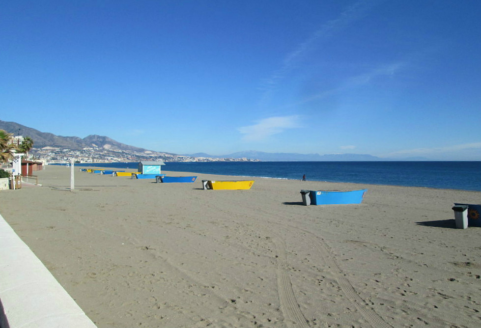 Beach of El Castillo (Fuengirola, Malaga) to go with dogs