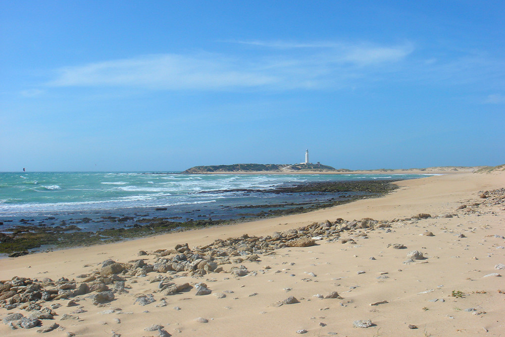 Caños de Meca beach to go with dogs