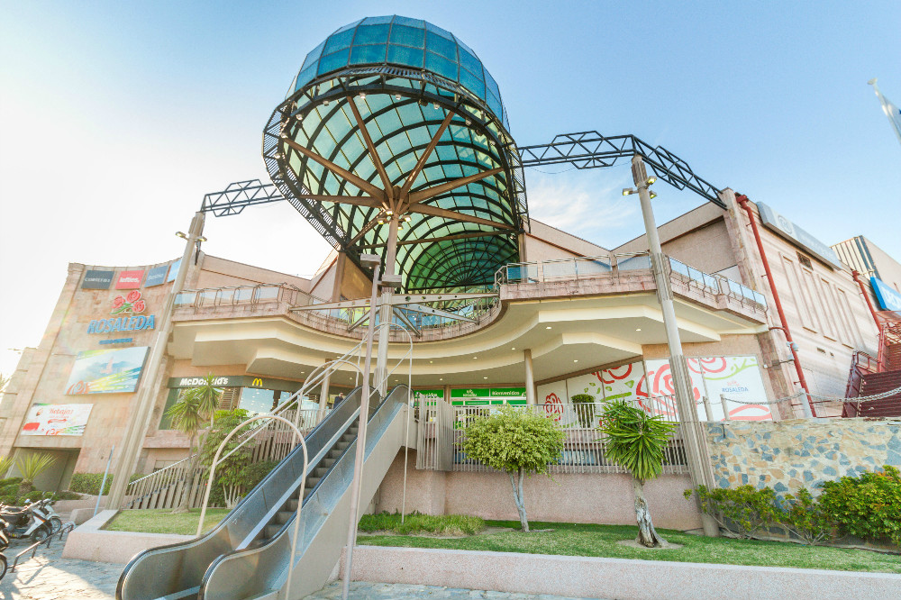 Shopping centre La Rosaleda in Malaga