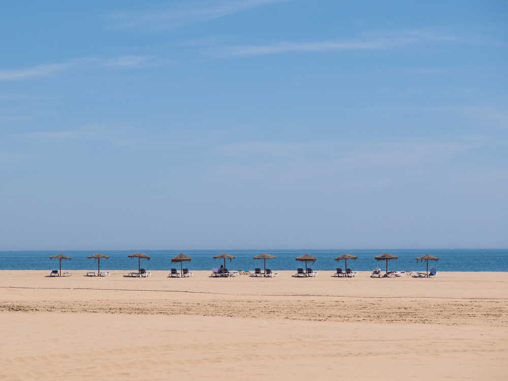 Sunbathe on the beaches in Costa de la Luz