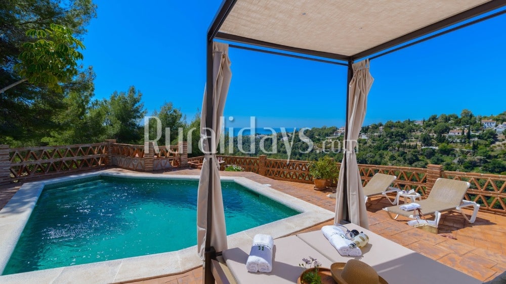 Típica casa rural andaluza en Frigiliana - MAL1289