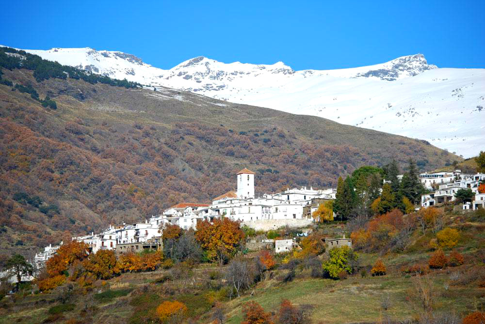 Capileira in the Alpujarras in Granada