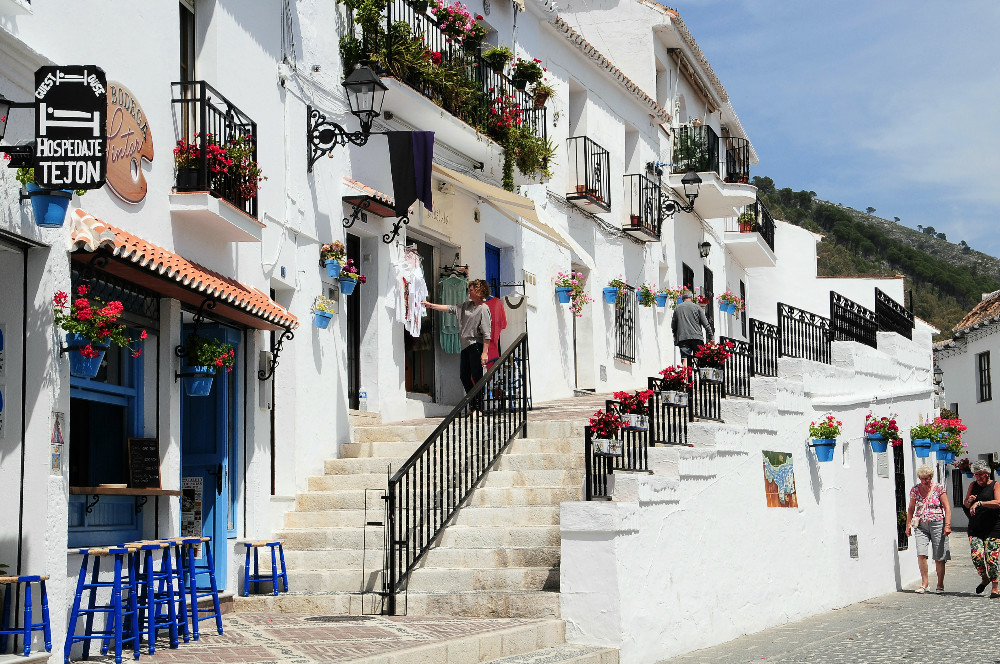 Parcourir les villages blancs sur la Costa del Sol