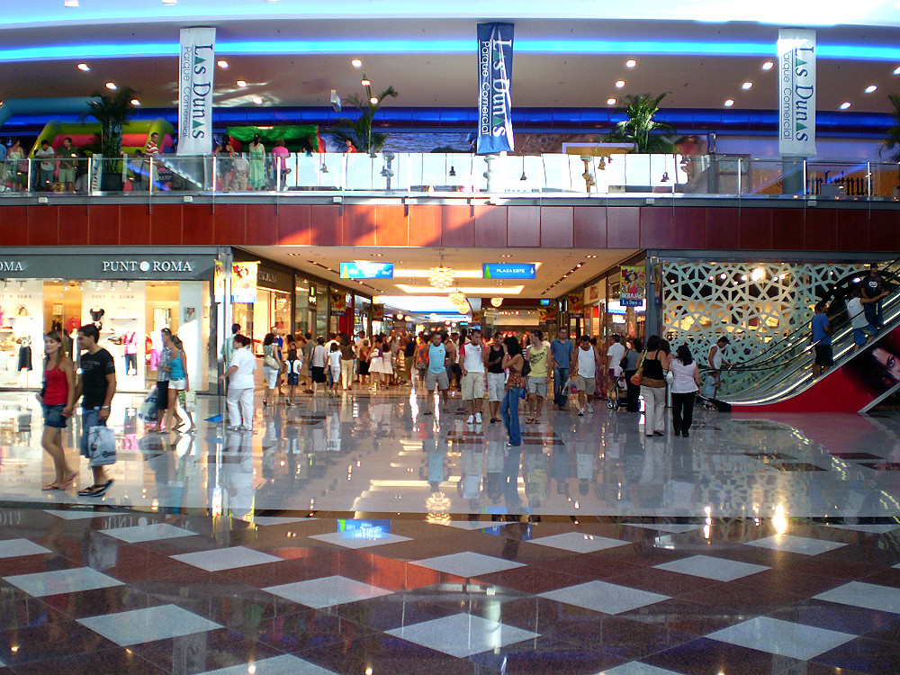 Las Dunas shopping centre in Sanlúcar de Barrameda (Cadiz)