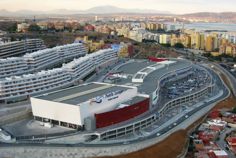 Puerta Europa shopping centre in Algeciras (Cadiz)