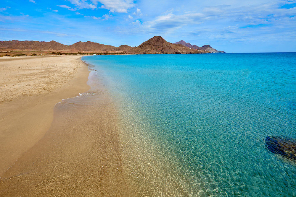 Los Genoveses beach in Cabo de Gata