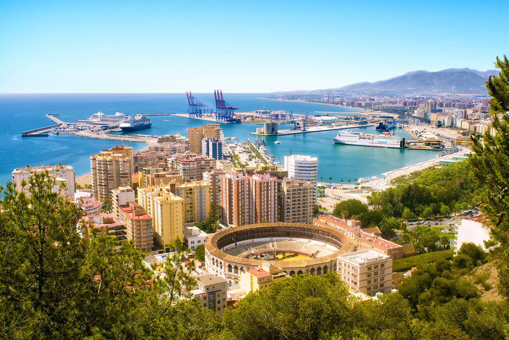 Qué hacer en Andalucía - vistas de Málaga