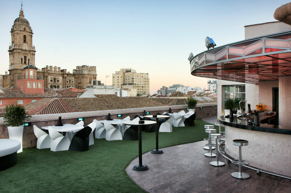 Terrasse sur le toit - Room Mate Larios