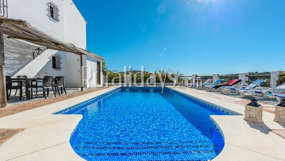 Villa avec vue sur un lac à Viñuela - MAL0202