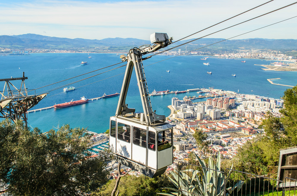 Cable Car en Gibraltar